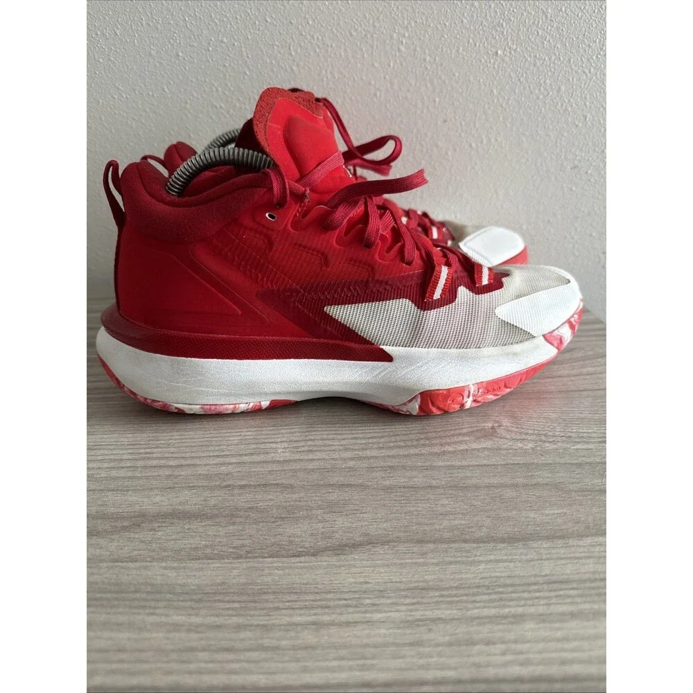 Size 9 - Jordan Zion 1 TB University Red Men’s Basketball Sneakers‎ Shoes